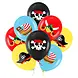 Tuf-Tuf Ballons pirates 30 cm | 8 pièces