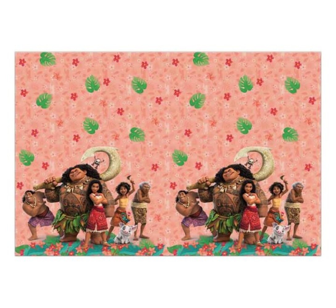 Procos Party Vaiana Tablecloth Sailing Spirit 120x180cm | per piece