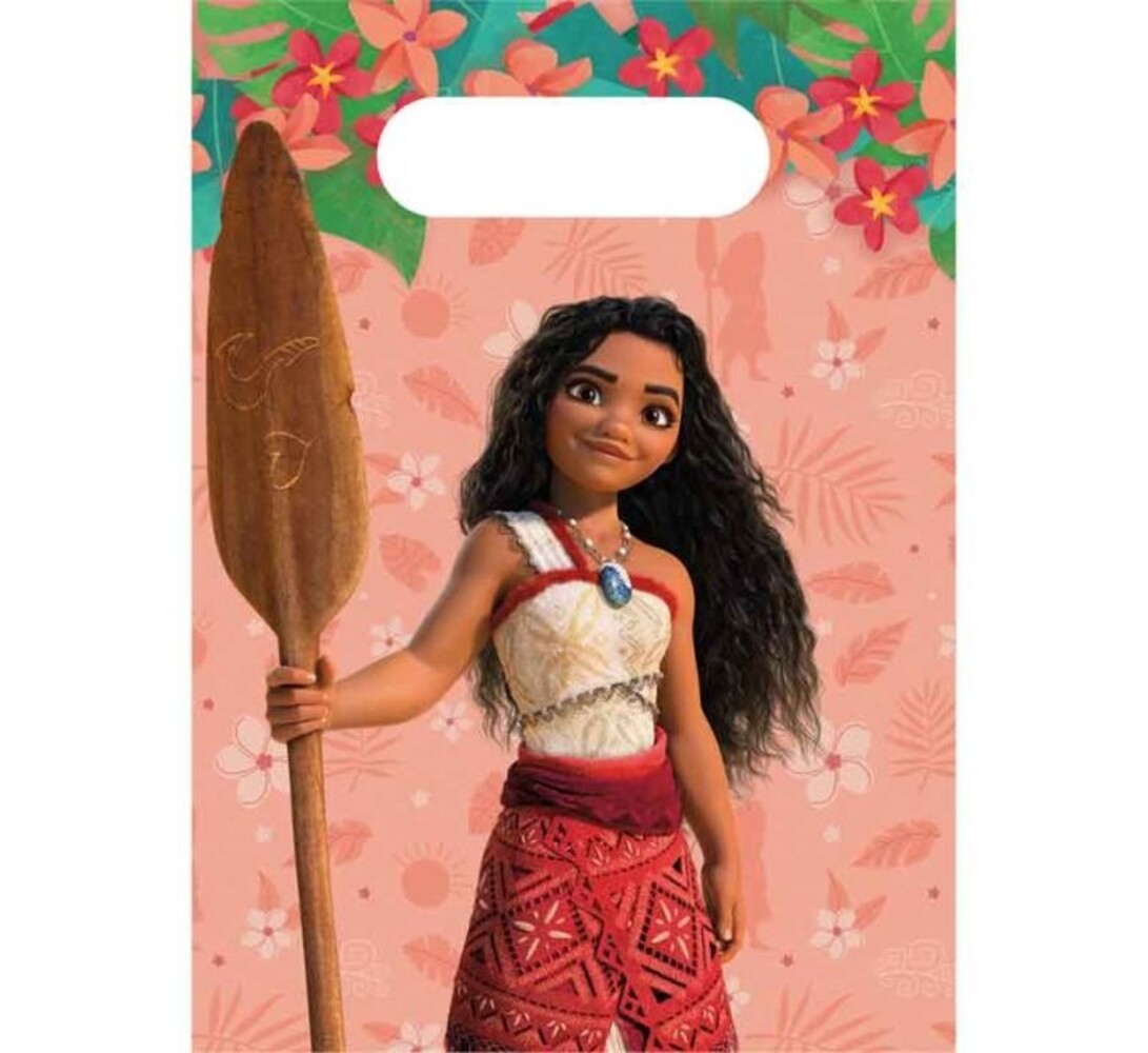 Procos Party Sacs à distribuer Vaiana Esprit de la voile | 4 pièces