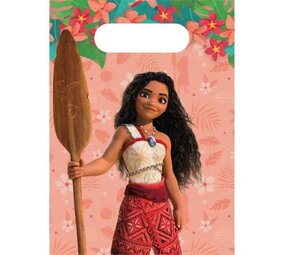 Procos Party Sacs à distribuer Vaiana Esprit de la voile | 4 pièces