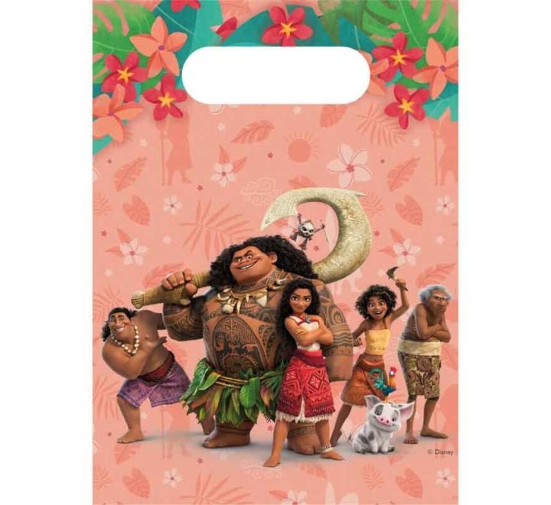 Procos Party Vaiana Handout Bags Sailing Spirit | 4 pieces