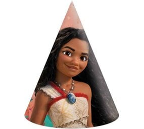 Procos Party Chapeaux de fête Vaiana Esprit Voilier | 6 pièces