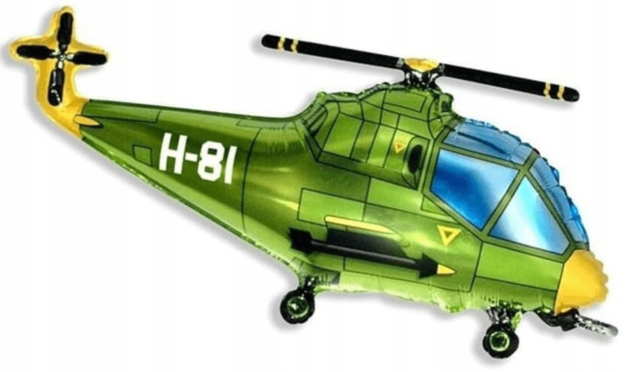 Godan Folie ballon Leger helicopter | 35 cm Godan Folie ballon Leger helicopter | 35 cm