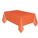 Unique Party Orangefarbene Tischdecke 137 x 274 cm | pro Stück