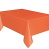 Unique Party Orange Tablecloth 137x274cm | per piece Unique Party Orange Tablecloth 137x274cm | per piece