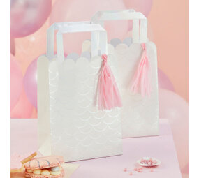 Ginger Ray Magic Mermaid Uitdeelzakjes 15x20cm | 5 stuks Ginger Ray Magic Mermaid Uitdeelzakjes 15x20cm | 5 stuks