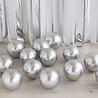 Ginger Ray Silver Chrome Balloons 13cm | 40 pieces Ginger Ray Silver Chrome Balloons 13cm | 40 pieces