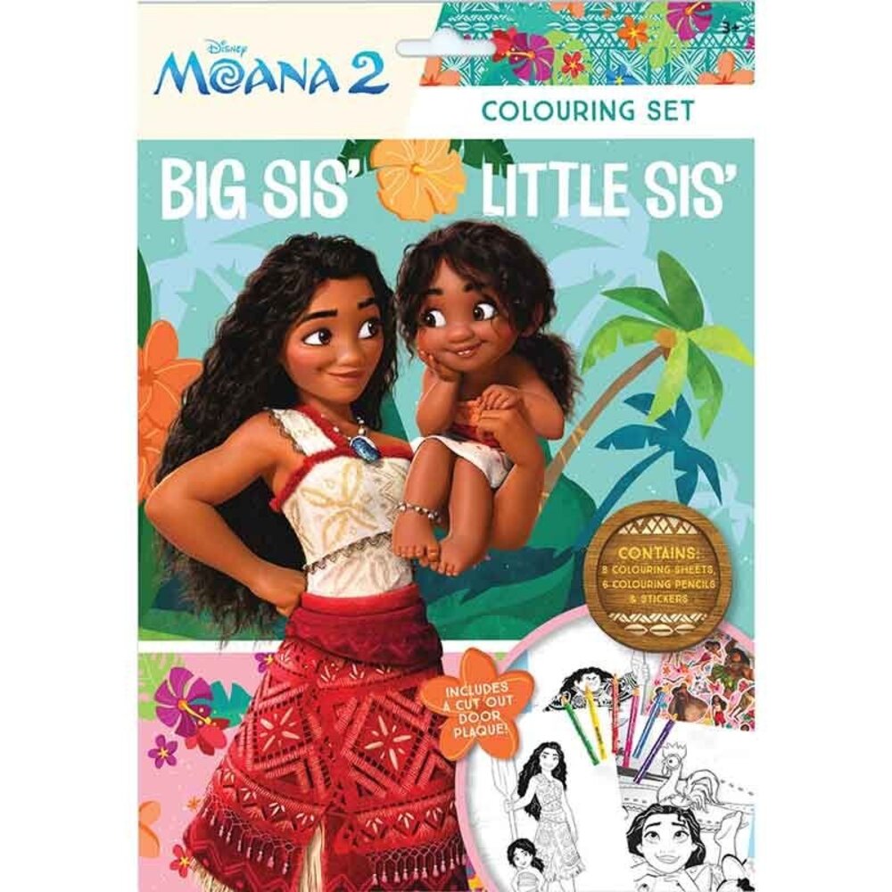 Design Group Vaiana Coloring Book with Colors Sailing Spirit | per piece