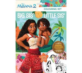 Design Group Vaiana Coloring Book with Colors Sailing Spirit | per piece