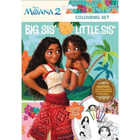 Design Group Vaiana Coloring Book with Colors Sailing Spirit | per piece