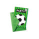 Paper Dreams Invitations pour la Coupe du Monde de Football | 6 pièces