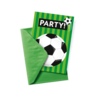 Paper Dreams Voetbal Uitnodigingen World | 6 stuks