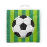 Paper Dreams Serviettes de table Football World 33x33cm | 16 pièces