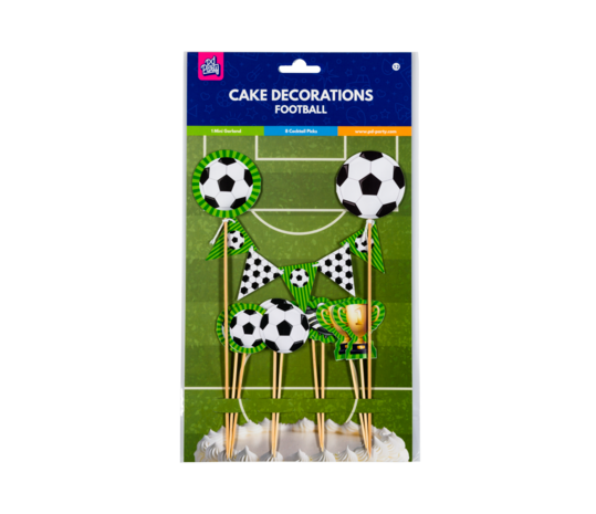 Paper Dreams Décoration de gâteau sur le thème du football, 30 cm | à la pièce