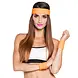 Boland Bandeaux anti-transpiration orange fluo | Lot de 3