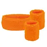 Boland Neonorangefarbene Schweißbänder | 3 Stück Boland Neonorangefarbene Schweißbänder | 3 Stück