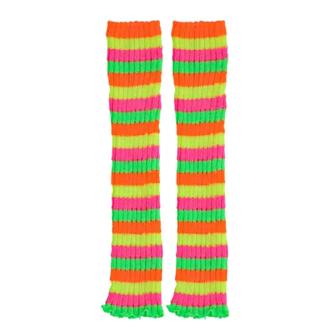 Boland Guêtres à rayures fluo | par paire
