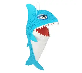 Folat Haai Pinata 62,5x17,5x38cm | per stuk Folat Haai Pinata 62,5x17,5x38cm | per stuk