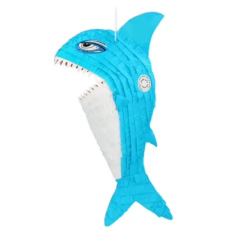Boland Haai Pinata 62,5x17,5x38cm | per stuk