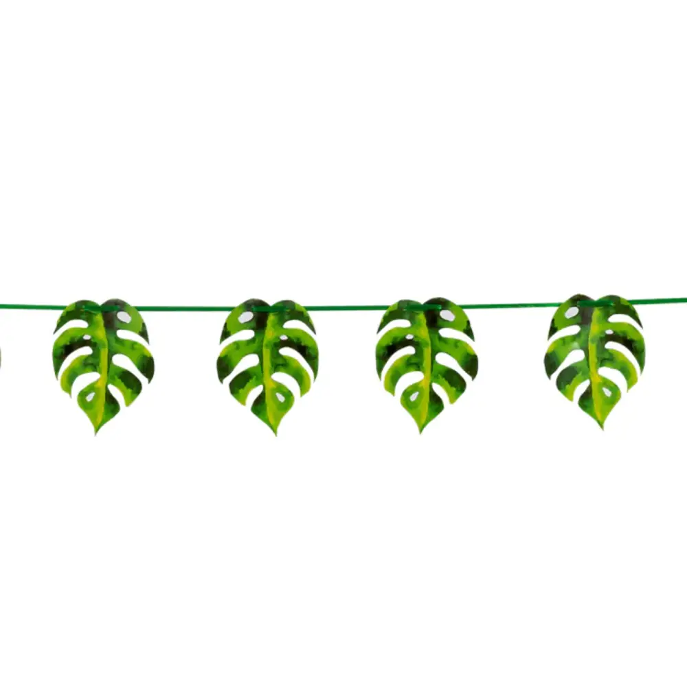 Procos Party Guirlande de feuilles de palmier 300 cm | à l'unité