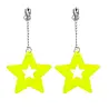 Boland Neon Gele Ster Oorbellen | per paar Boland Neon Gele Ster Oorbellen | per paar