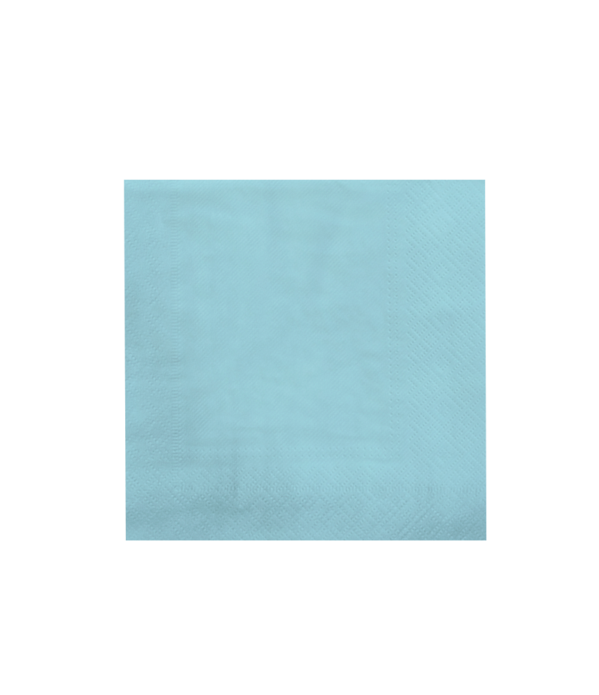 Paper Dreams Blue Pastel Napkins 33x33cm | 8 pieces