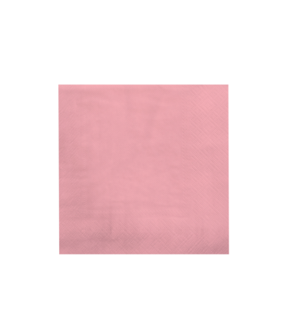 Paper Dreams Servetten Roze Pastel 33x33cm | 8 stuks
