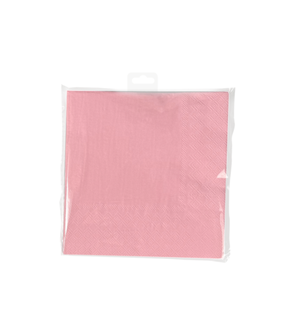 Paper Dreams Pastellrosa Servietten 33x33cm | 8 Stück