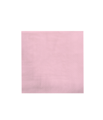 Paper Dreams Napkins Light Pink Pastel 33x33cm | 8 pieces