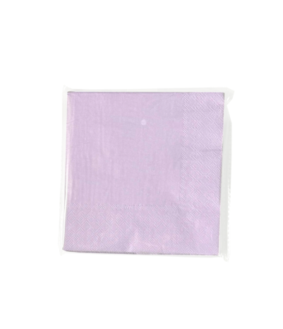 Paper Dreams Purple Pastel Napkins 33x33cm | 8 pieces