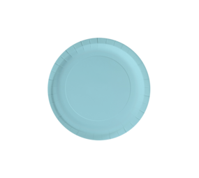 Paper Dreams Assiettes bleu pastel 23 cm | 8 pièces