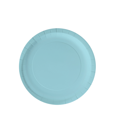 Paper Dreams Plates Blue Pastel 23cm | 8 pieces