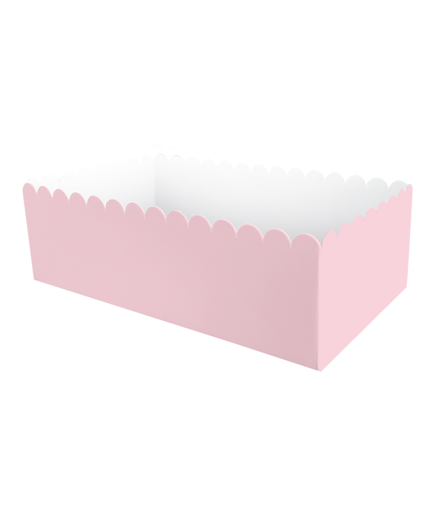 Paper Dreams Snack Bowls Light Pink Pastel 7x7x12.5cm | 8 pieces