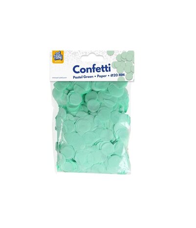Paper Dreams Confetti Groen Pastel 50gr | per zakje Paper Dreams Confetti Groen Pastel 50gr | per zakje