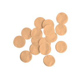 Paper Dreams Konfetti Orange Pastell 50 g | pro Beutel