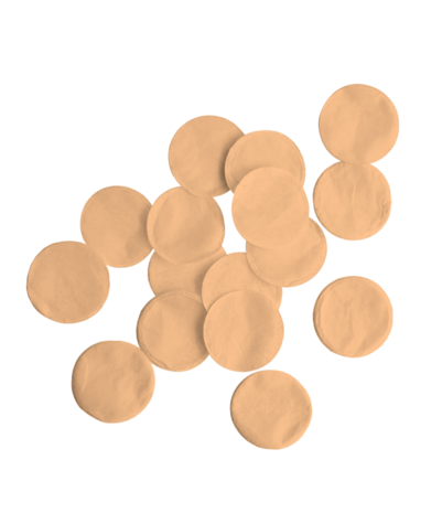 Paper Dreams Konfetti Orange Pastell 50 g | pro Beutel
