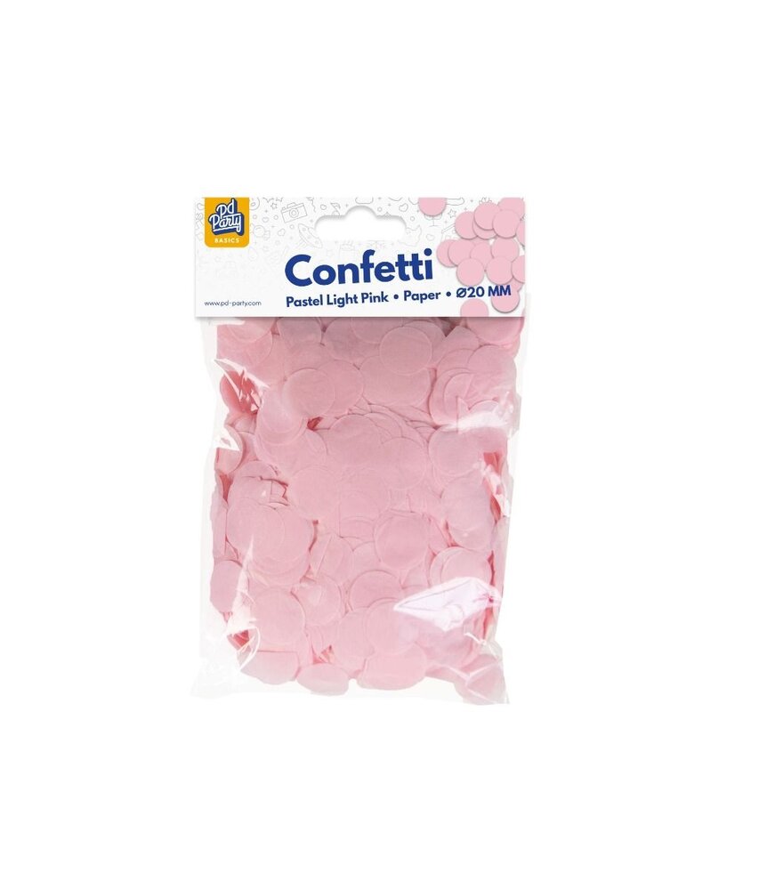 Paper Dreams Confetti Licht Roze Pastel 50gr | per zakje Paper Dreams Confetti Licht Roze Pastel 50gr | per zakje