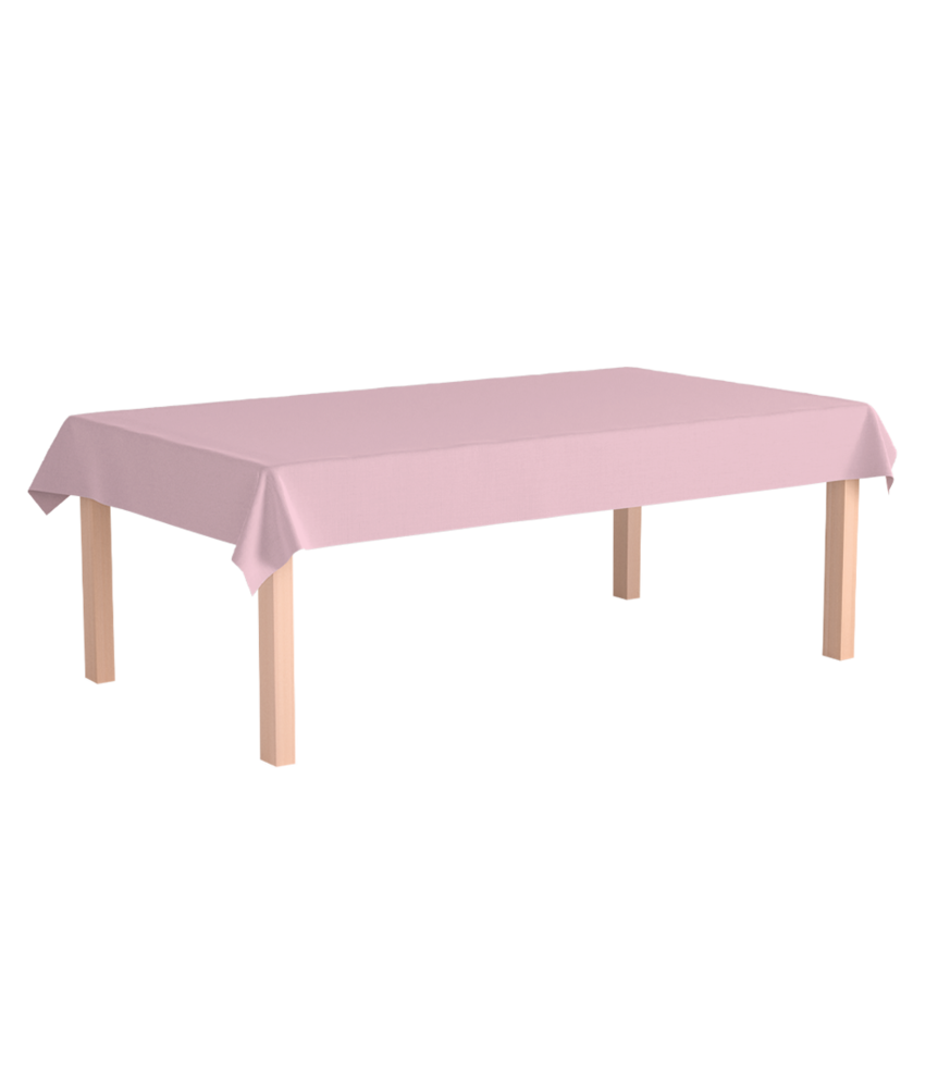 Paper Dreams Tablecloth Light Pink Pastel 134x274cm | per piece