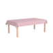 Paper Dreams Nappe rose pastel clair 134 x 274 cm | à l'unité