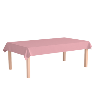 Paper Dreams Nappe rose pastel 134 x 274 cm | à l'unité