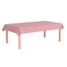 Paper Dreams Nappe rose pastel 134 x 274 cm | à l'unité Paper Dreams Nappe rose pastel 134 x 274 cm | à l'unité