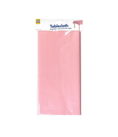 Paper Dreams Tafelkleed Roze Pastel 134x274cm | per stuk Paper Dreams Tafelkleed Roze Pastel 134x274cm | per stuk