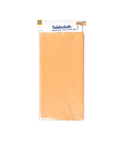 Paper Dreams Tafelkleed Oranje Pastel 134x274cm | per stuk Paper Dreams Tafelkleed Oranje Pastel 134x274cm | per stuk