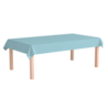 Paper Dreams Tablecloth Blue Pastel 134x274cm | per piece Paper Dreams Tablecloth Blue Pastel 134x274cm | per piece