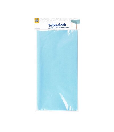 Paper Dreams Tablecloth Blue Pastel 134x274cm | per piece