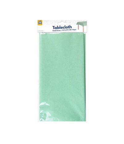Paper Dreams Tafelkleed Groen Pastel 134x274cm | per stuk Paper Dreams Tafelkleed Groen Pastel 134x274cm | per stuk