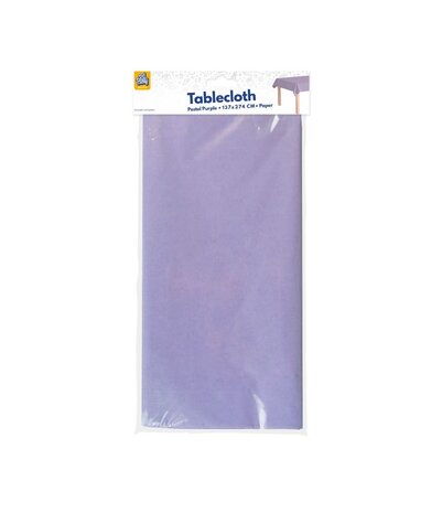 Paper Dreams Tablecloth Purple Pastel 134x274cm | per piece Paper Dreams Tablecloth Purple Pastel 134x274cm | per piece