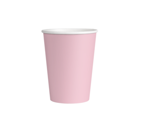 Paper Dreams Gobelets rose pastel clair 200 ml | 8 pièces