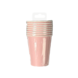 Paper Dreams Gobelets rose pastel clair 200 ml | 8 pièces