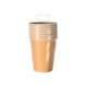 Paper Dreams Gobelets pastel orange 200 ml | 8 pièces